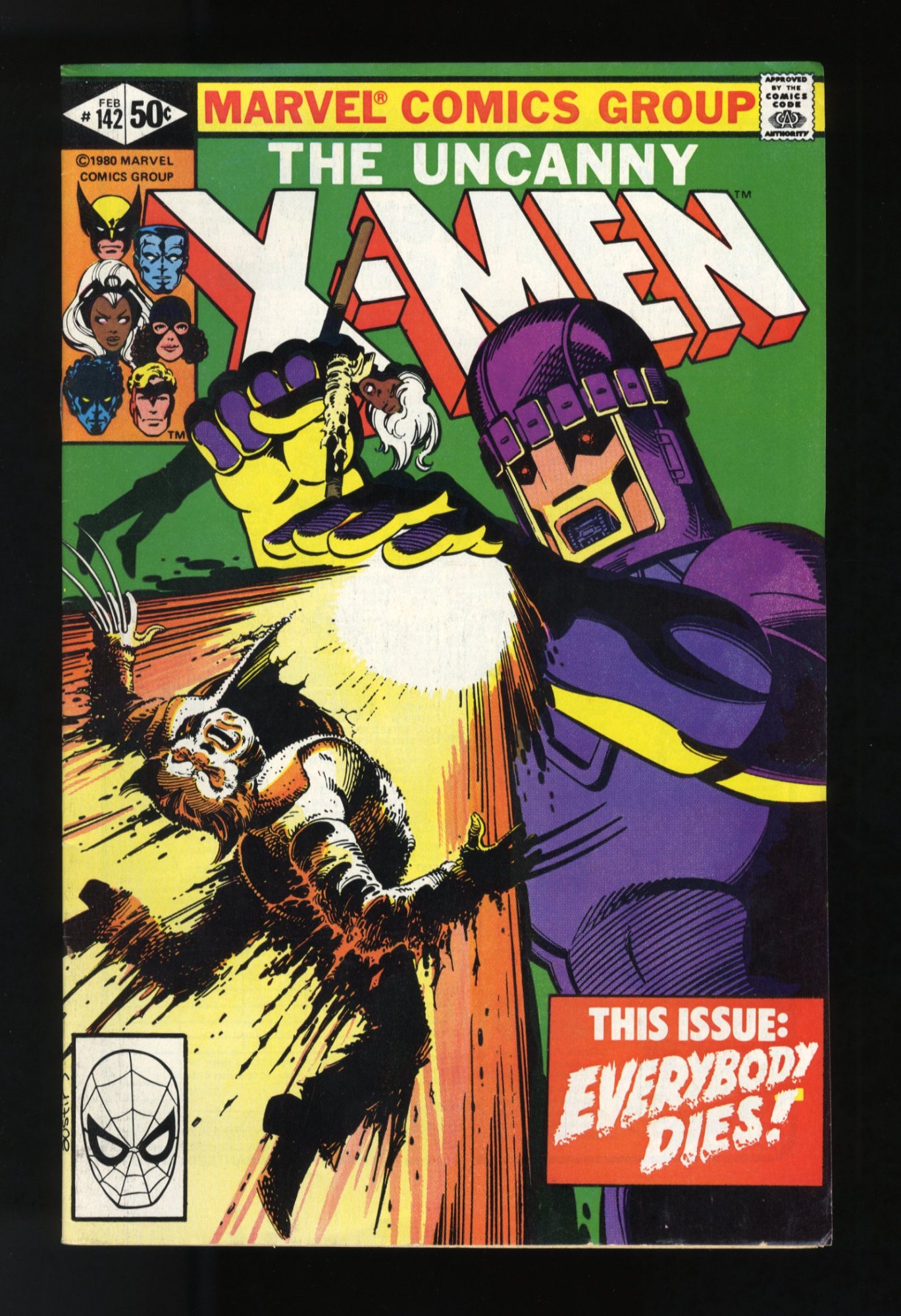 Uncanny X-Men #142 VF 8.0 Days of Future Past!