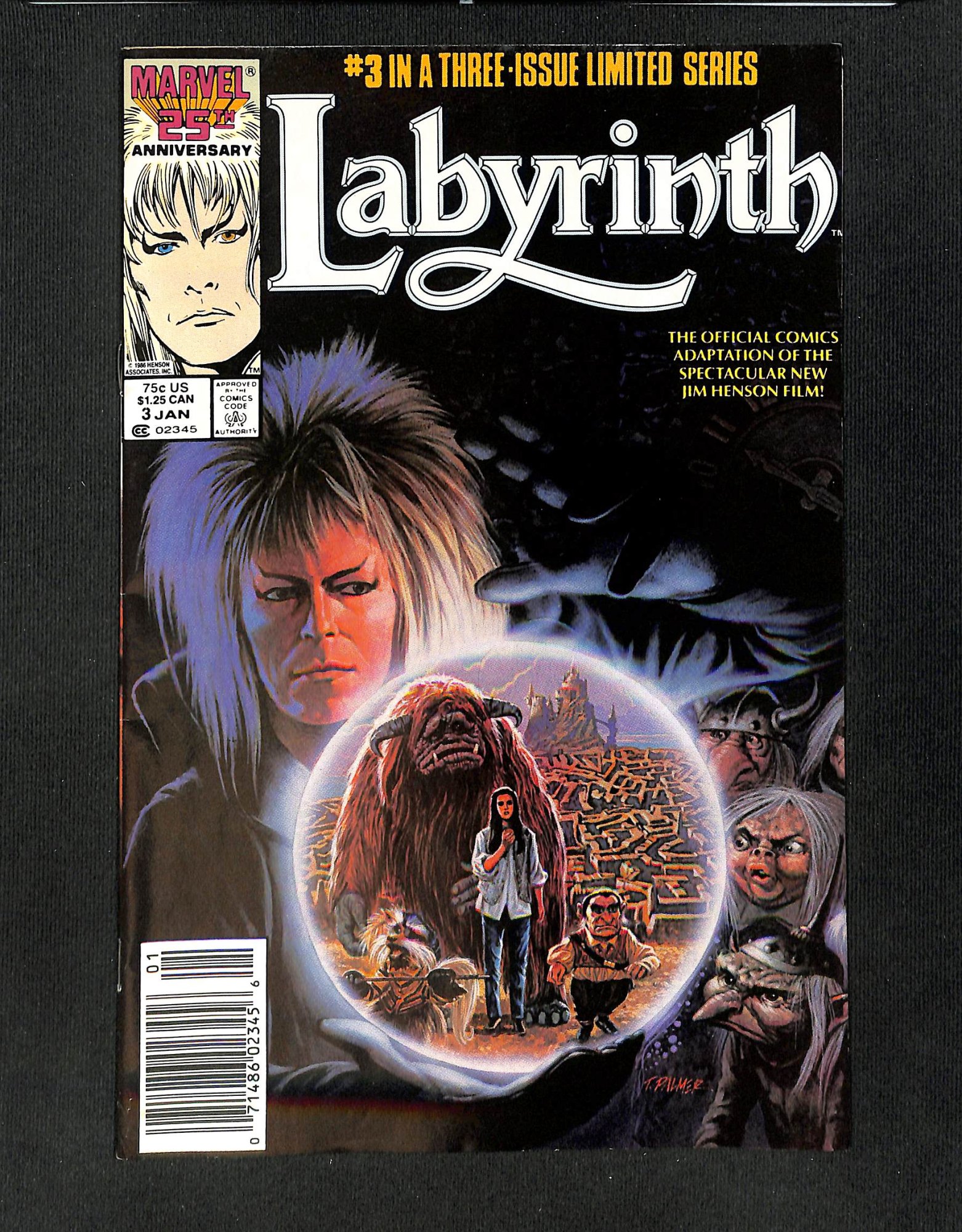 Image: Labyrinth: The Movie #3 Newsstand Variant