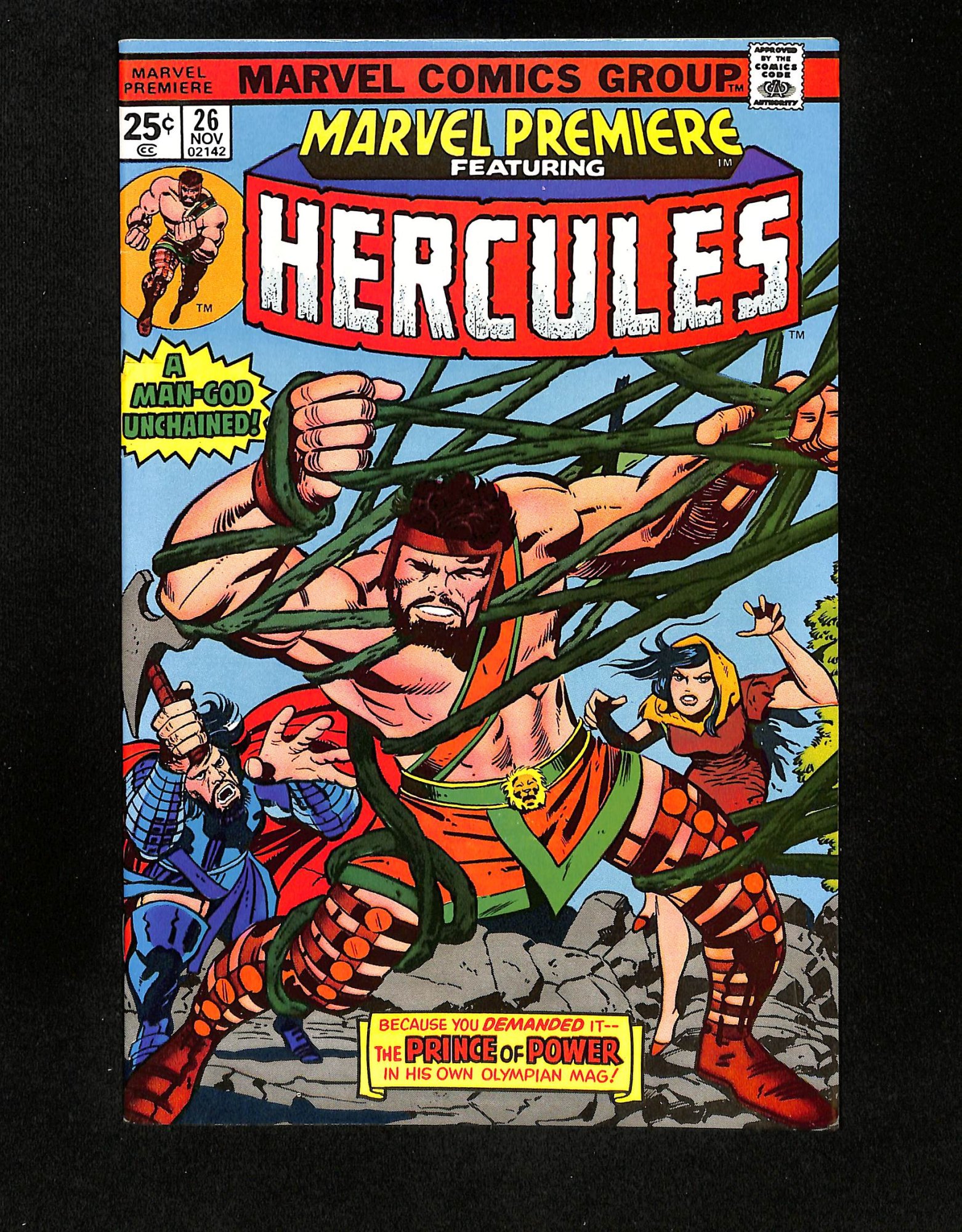 Image: Marvel Premiere #26 Jack Kirby/Vince Colletta Hercules Cover!