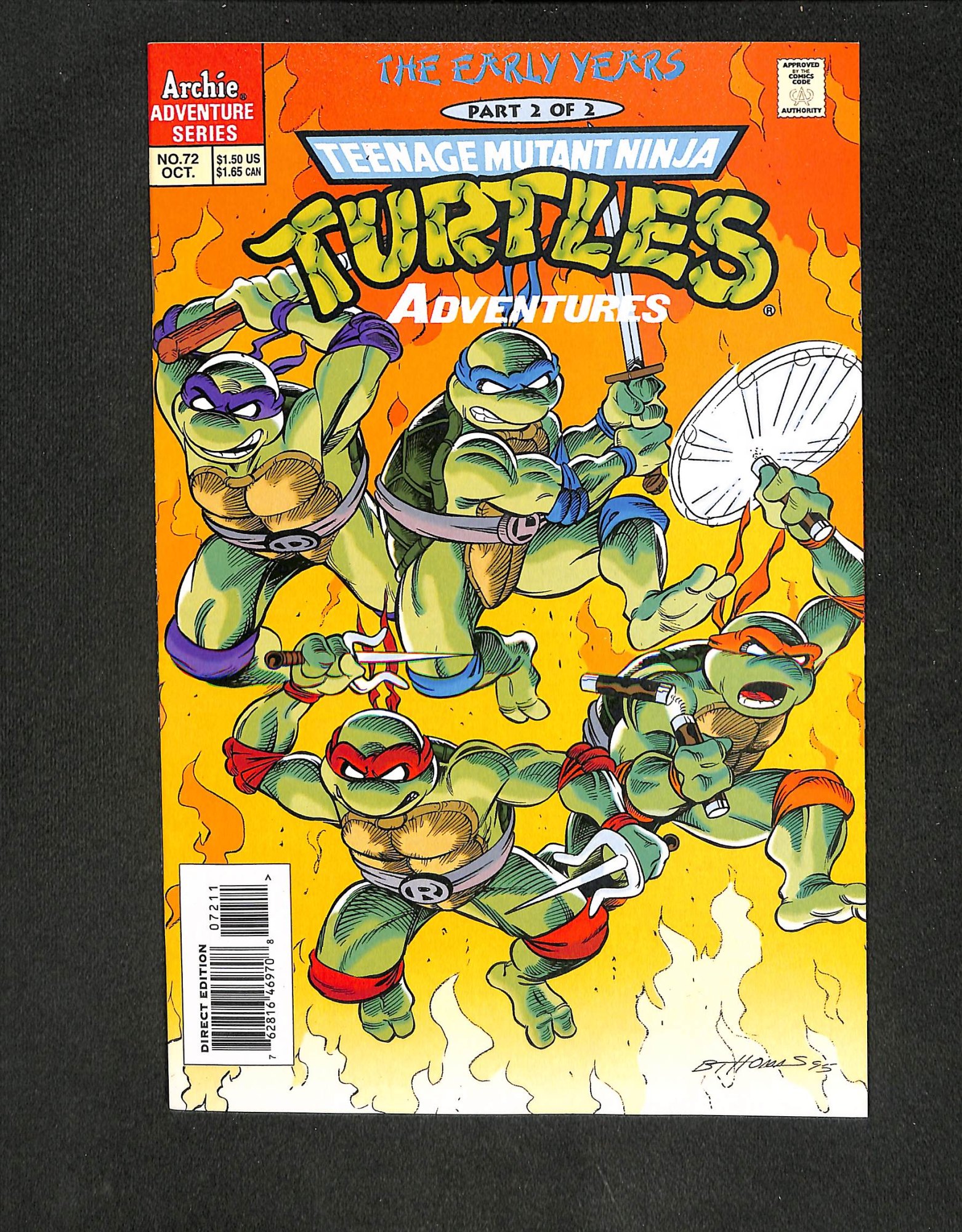 Image: Teenage Mutant Ninja Turtles Adventures #72