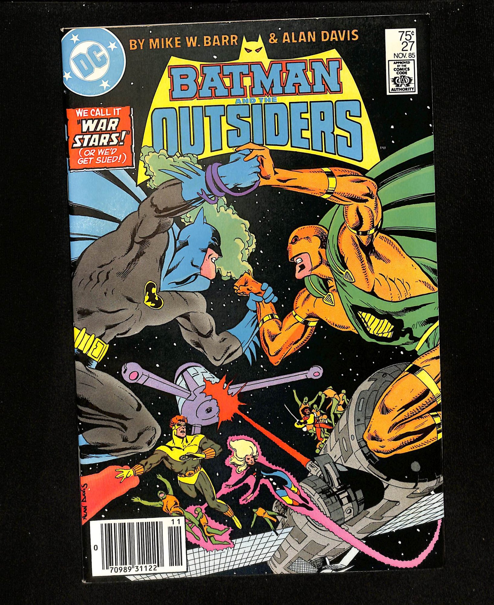 Batman and the Outsiders #27 Newsstand Variant