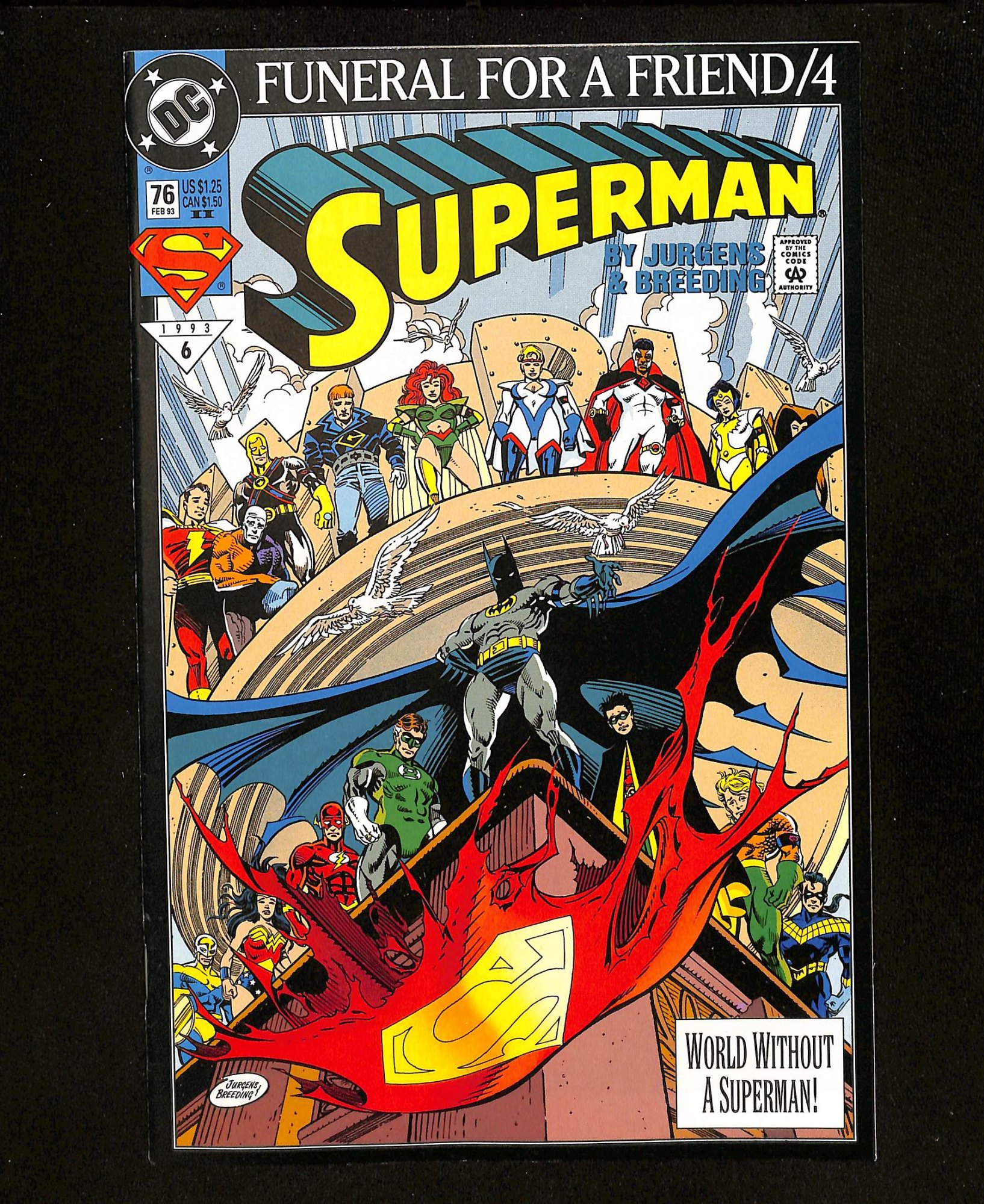 Superman #76 2nd Print Variant