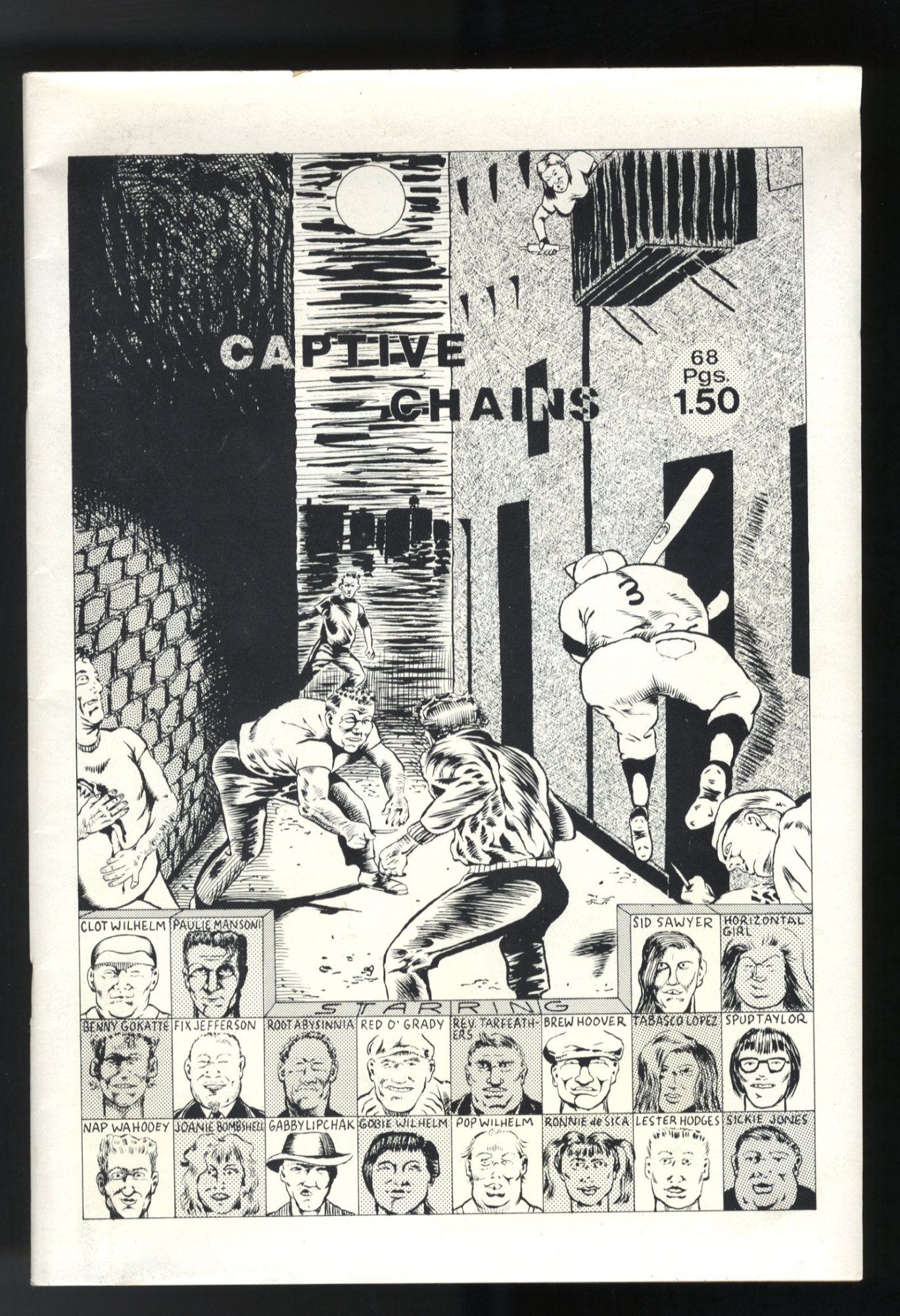 Captive Chains #nn VF 8.0 Raymond Pettibone Art!