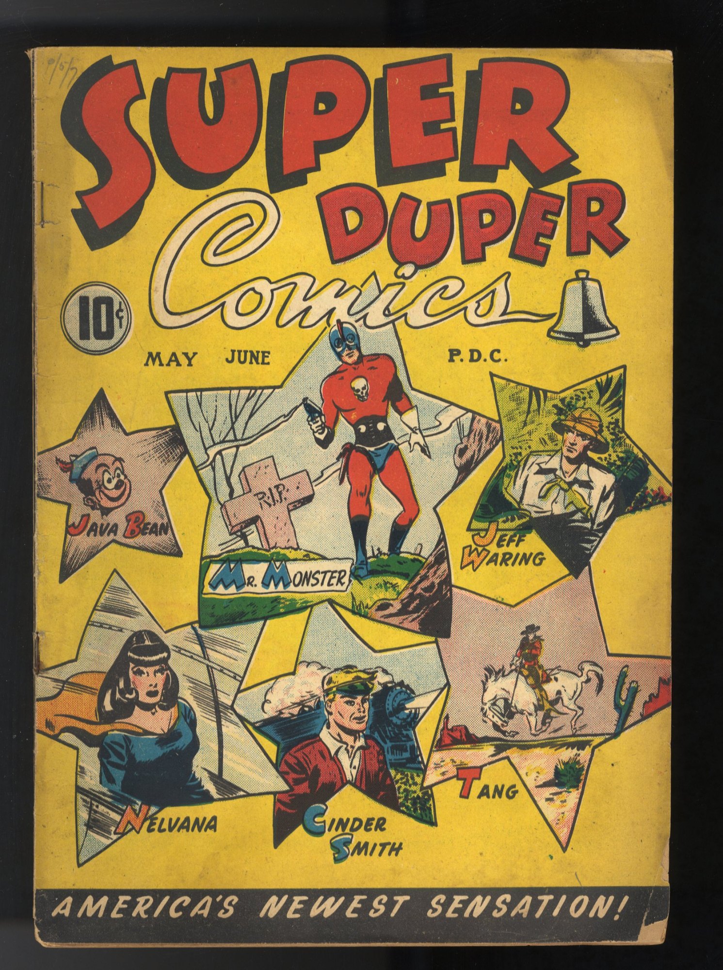 Super Duper Comics #3 GD+ 2.5