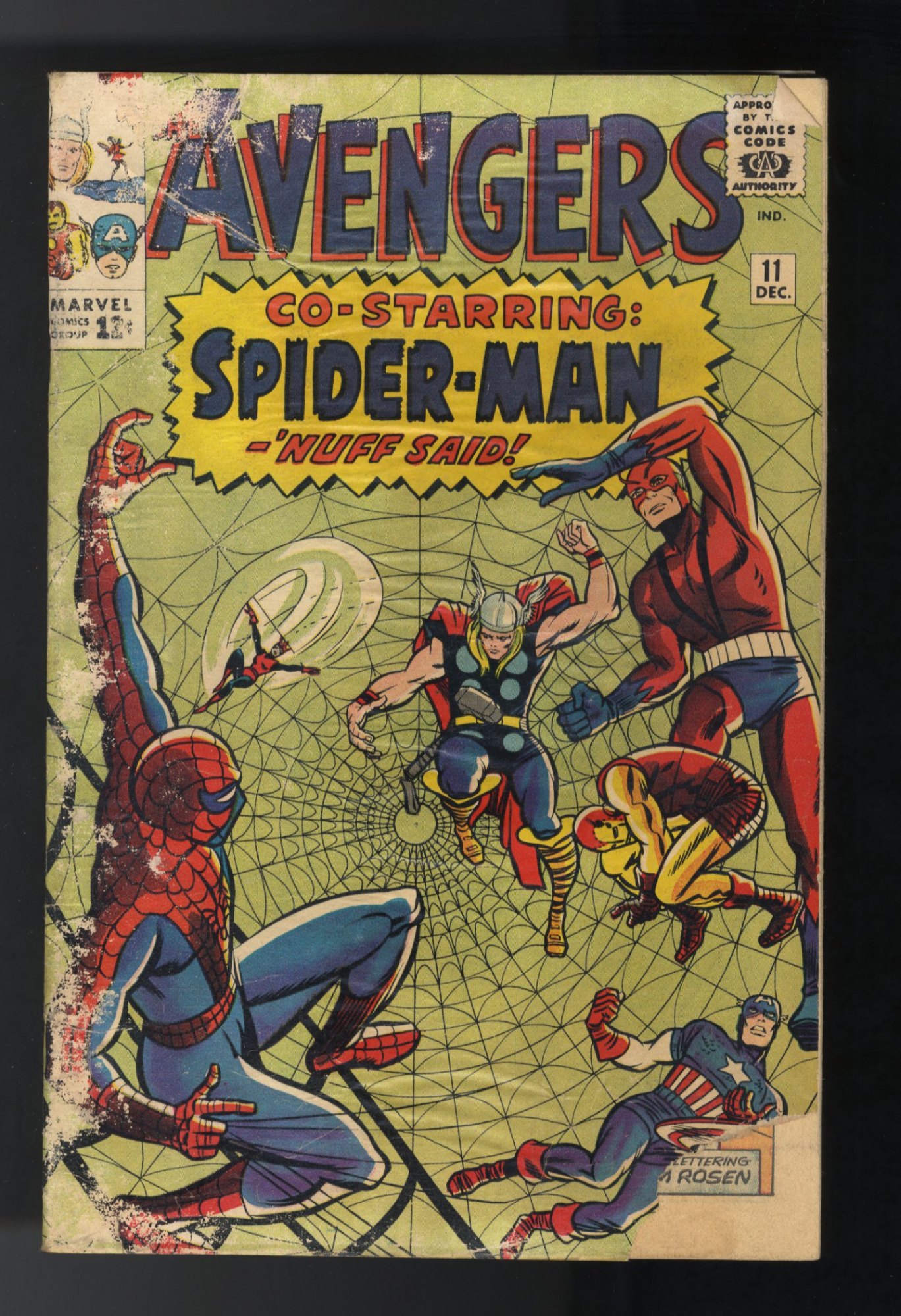 Avengers #11 Fair 1.0 2nd Appearance Kang Spider-Man Crossover!