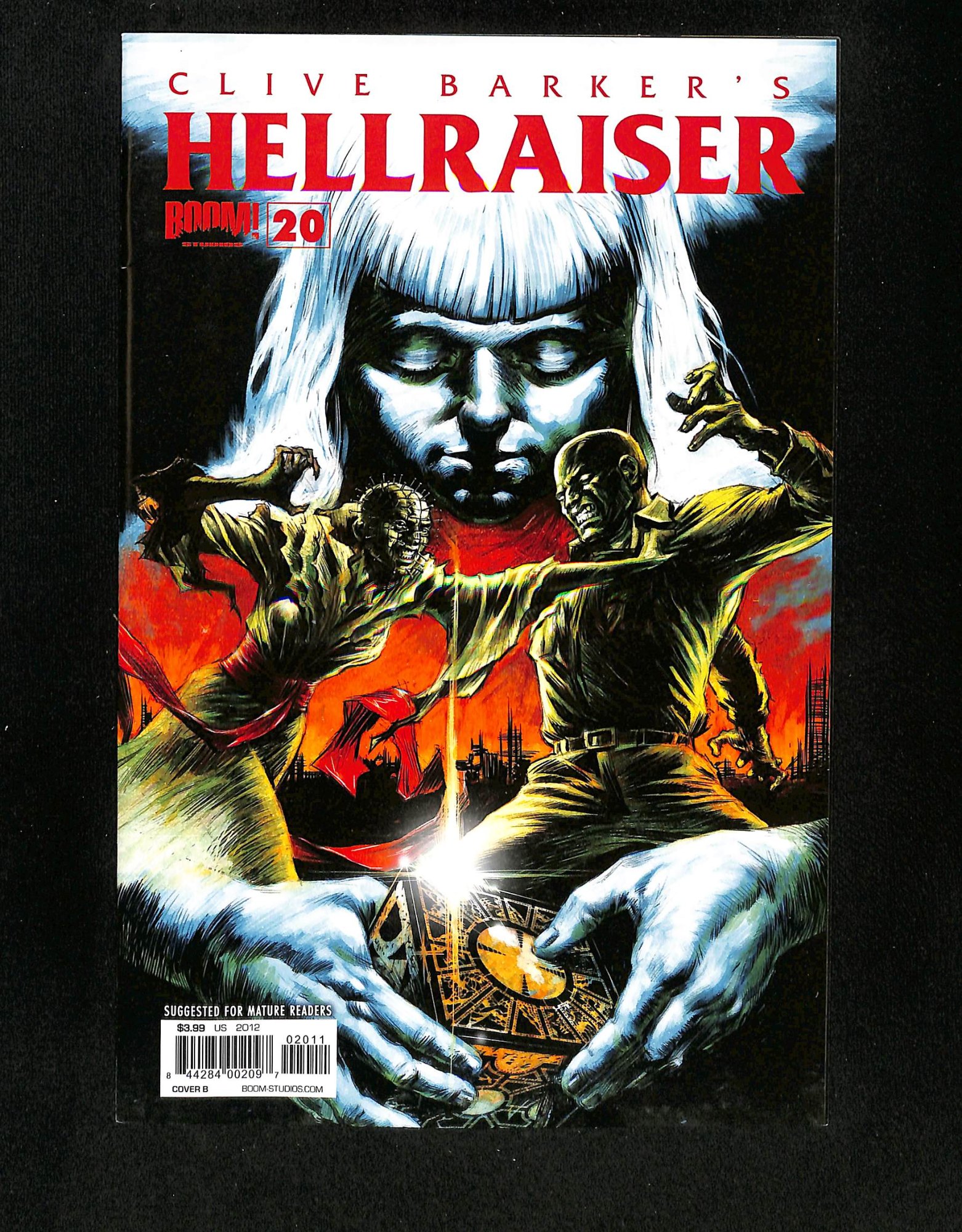 Image: Clive Barker's Hellraiser #20 Cover B Variant