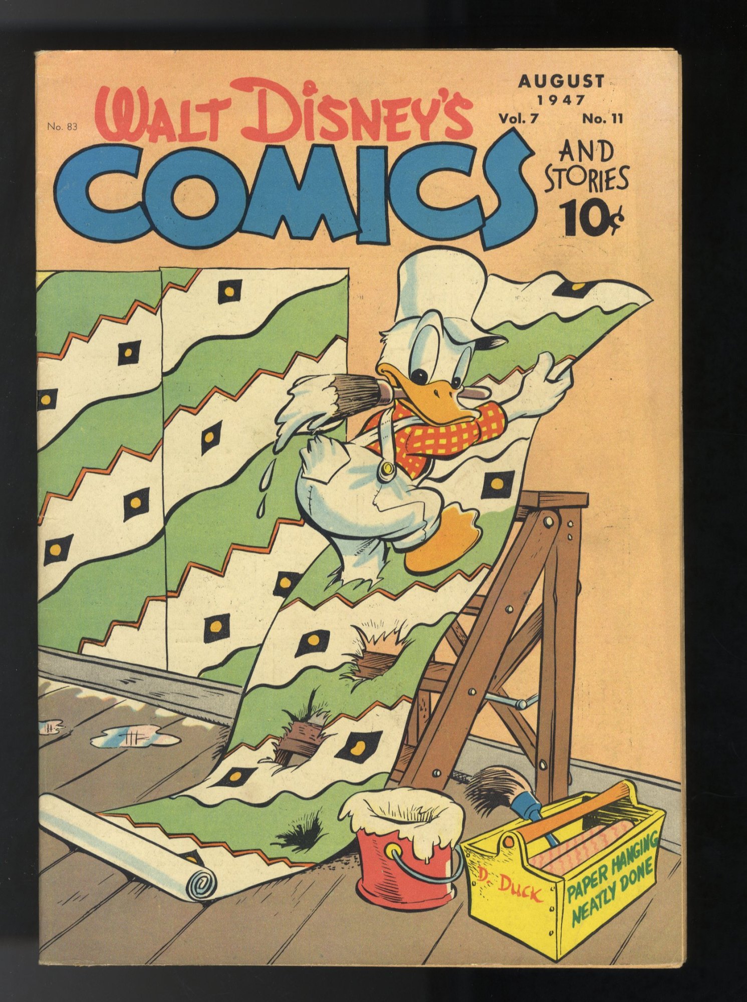 Walt Disney's Comics And Stories #83 VF/NM 9.0 Donald Duck Kelly Carl Barks Art!