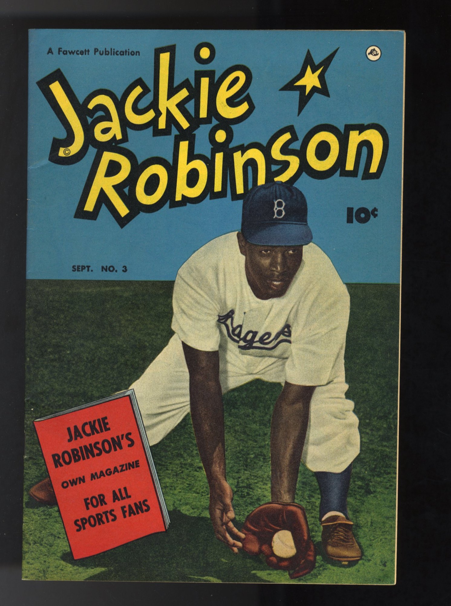 Jackie Robinson #3 VF- 7.5