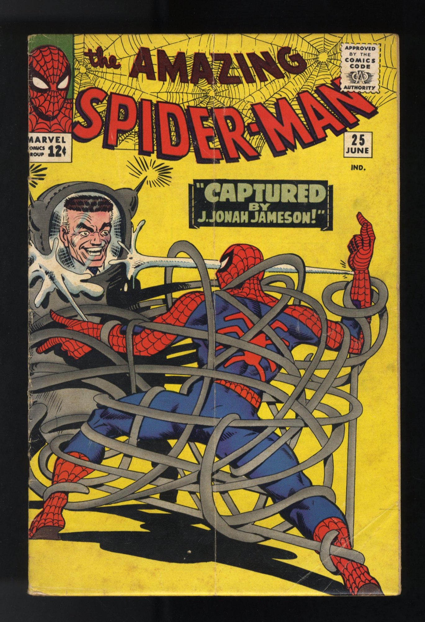 Amazing Spider-Man #25 VG+ 4.5 1st Appearance of Mary Jane!