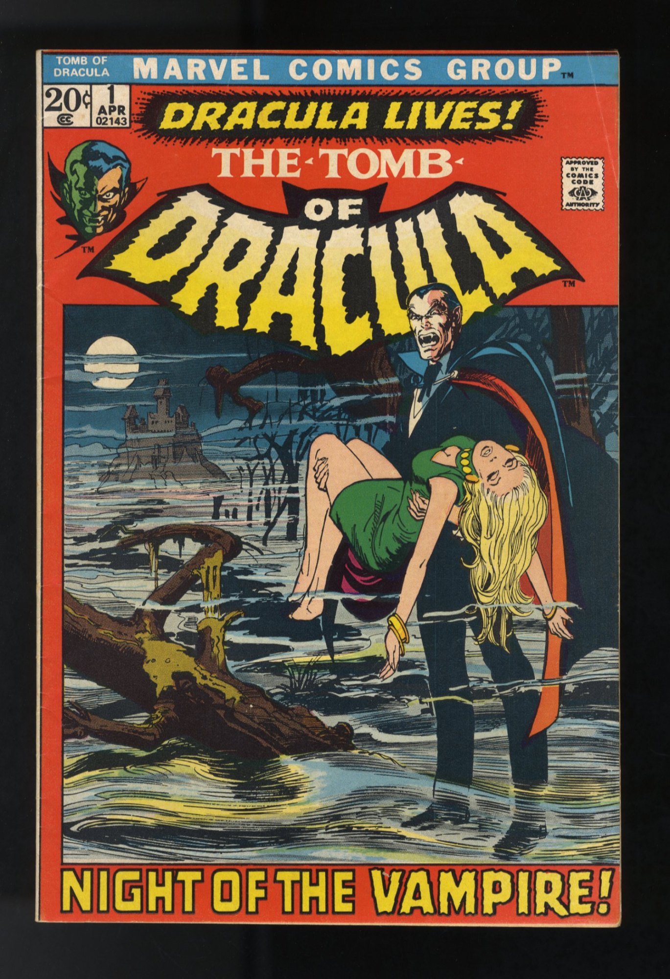 Tomb Of Dracula #1 FN/VF 7.0 1st Appearance! Neal Adams!