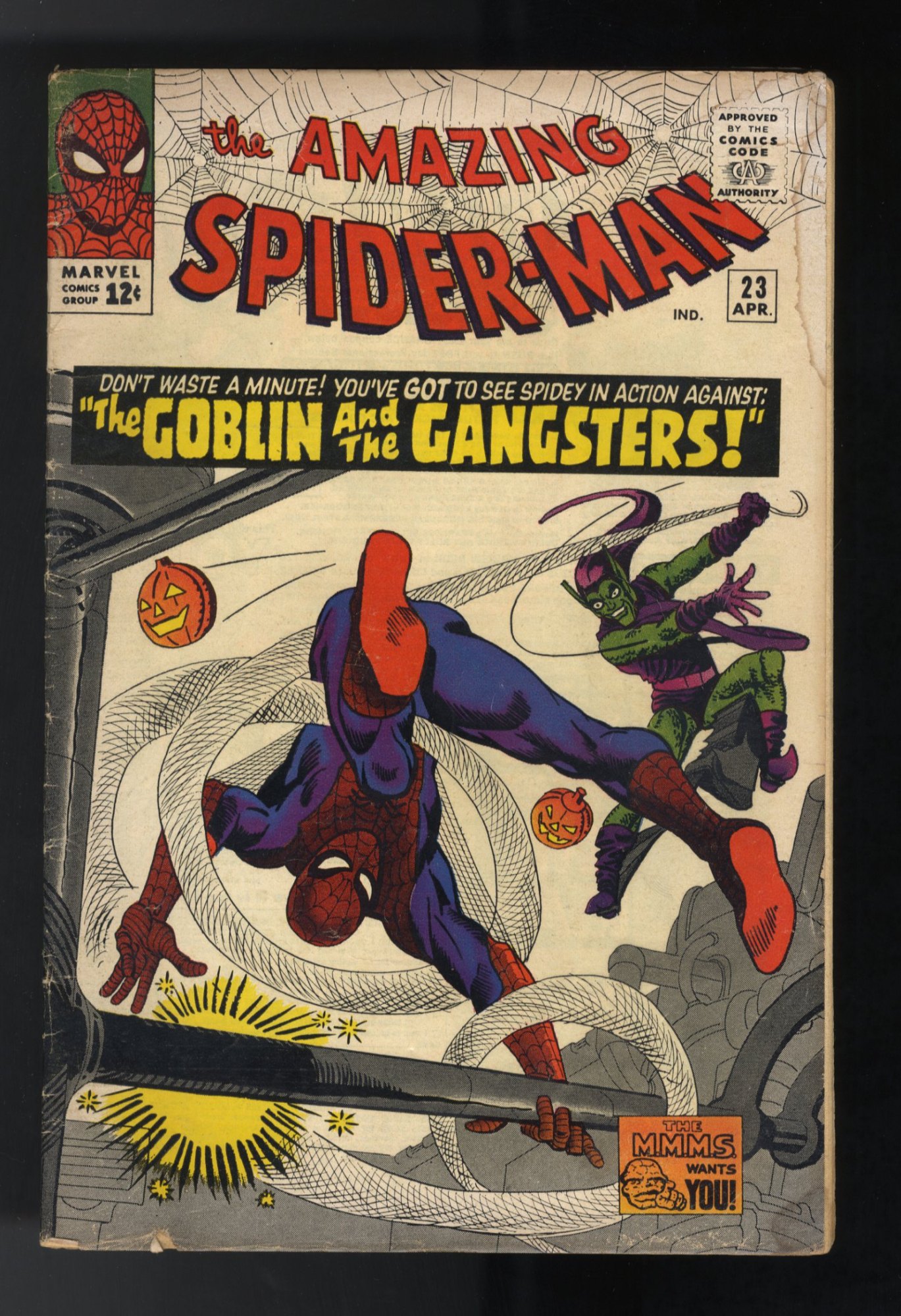Amazing Spider-Man #23 VG+ 4.5 3rd Appearance Green Goblin!