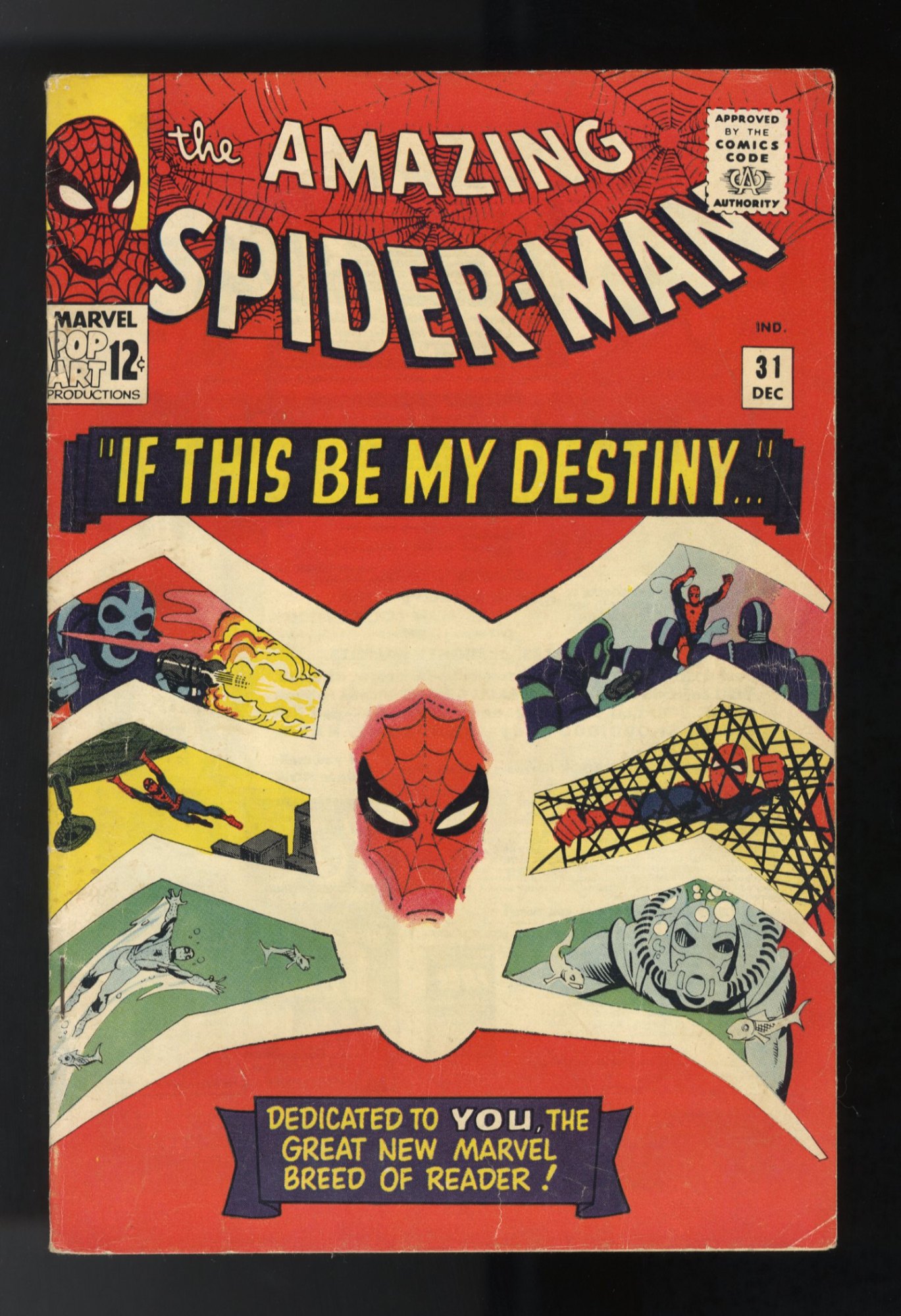 Amazing Spider-Man #31 FN- 5.5 1st Appearance Gwen Stacy!!