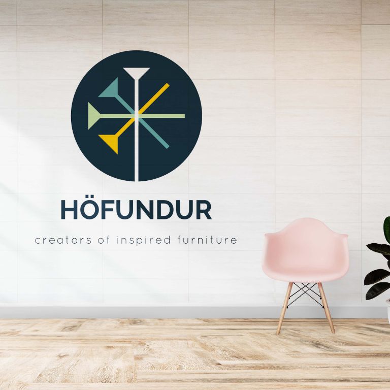 Hofundur logo design