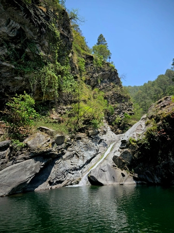 The Natural swimming pool at Pari Taal