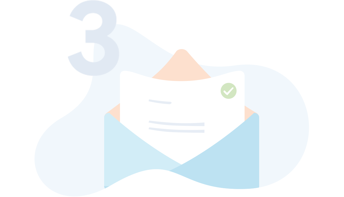 Receive answer by mail