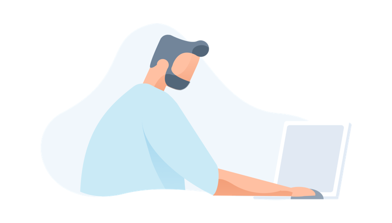Laptop illustration