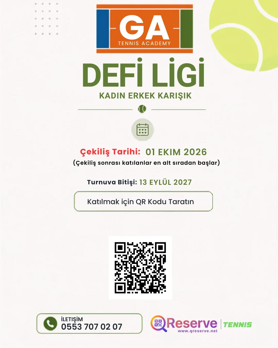GA Defi Ligi afişi
