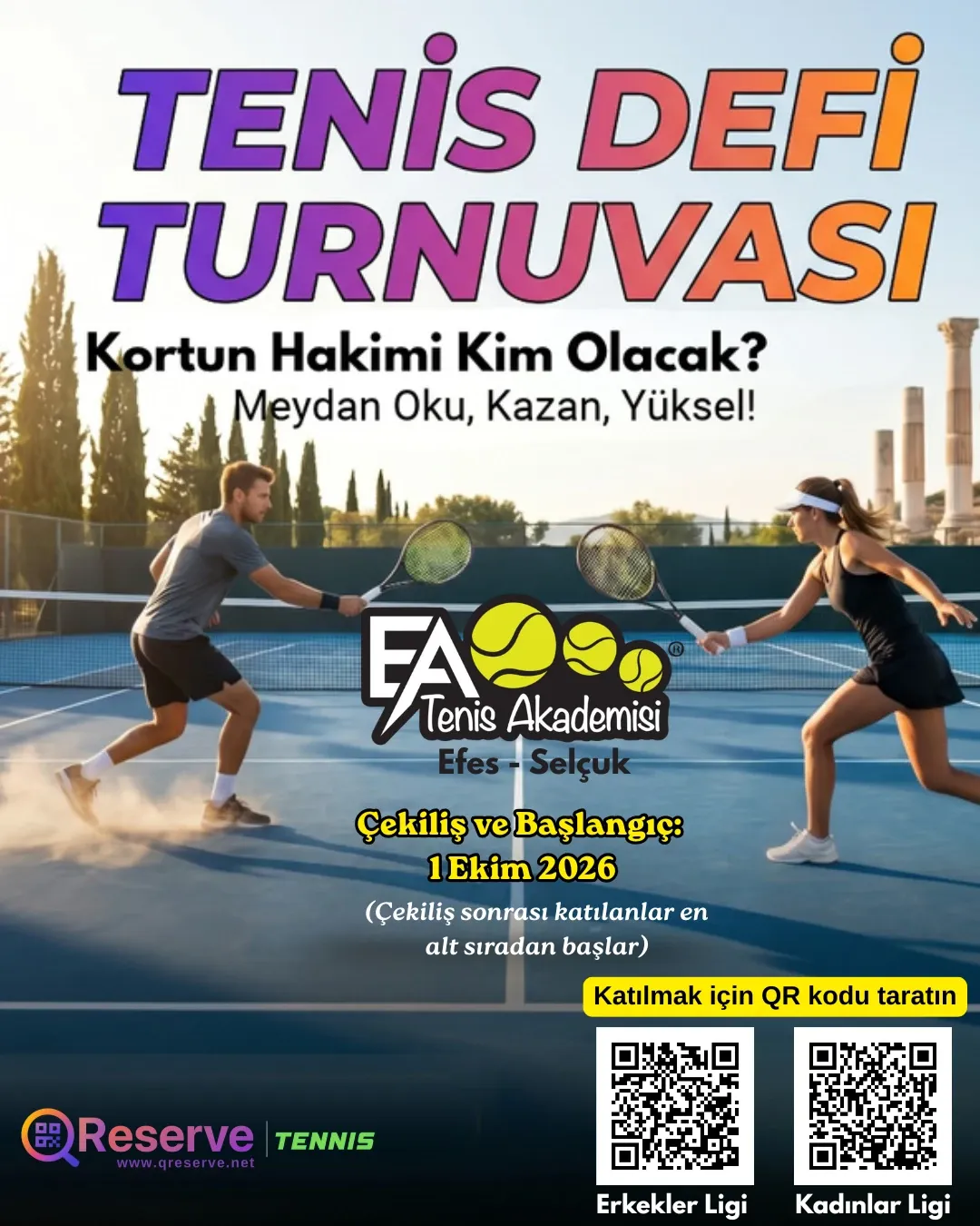 EFES SELÇUK DEFİ LİGİ KADINLAR afişi