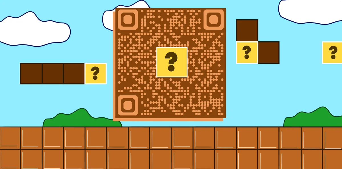 In game QR code generator for interactive gaming experiences