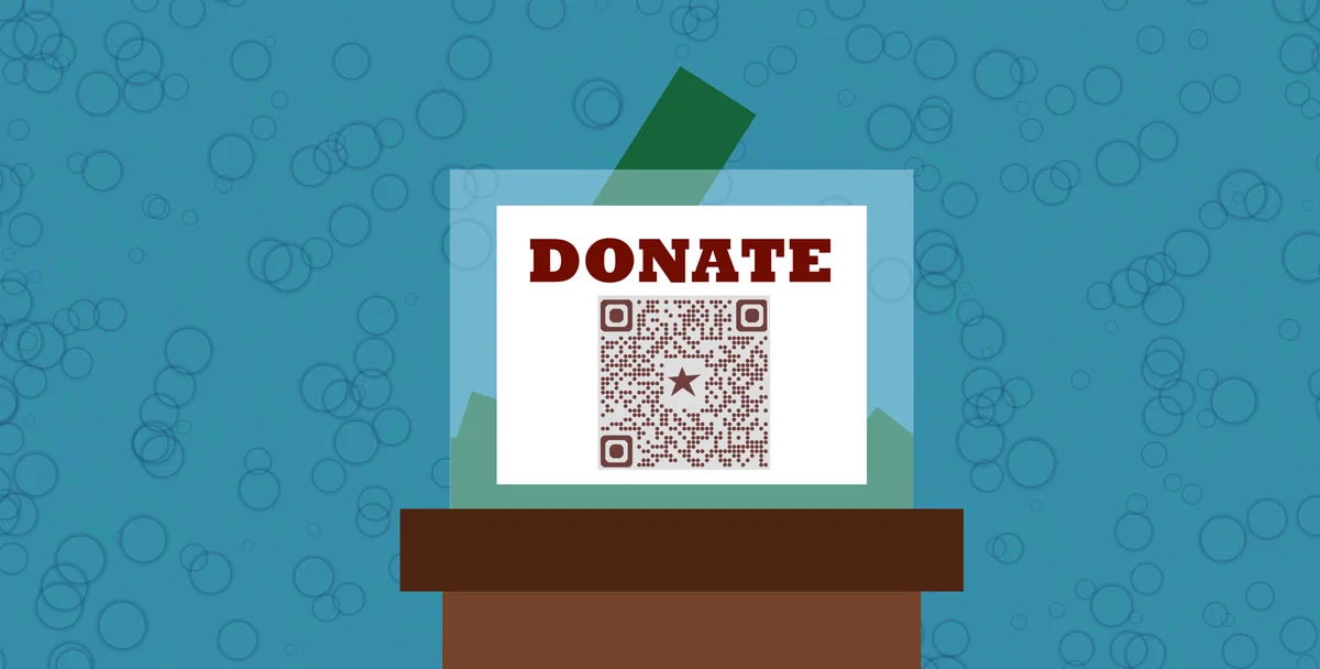 QR code generator for fundraising campaigns and donations