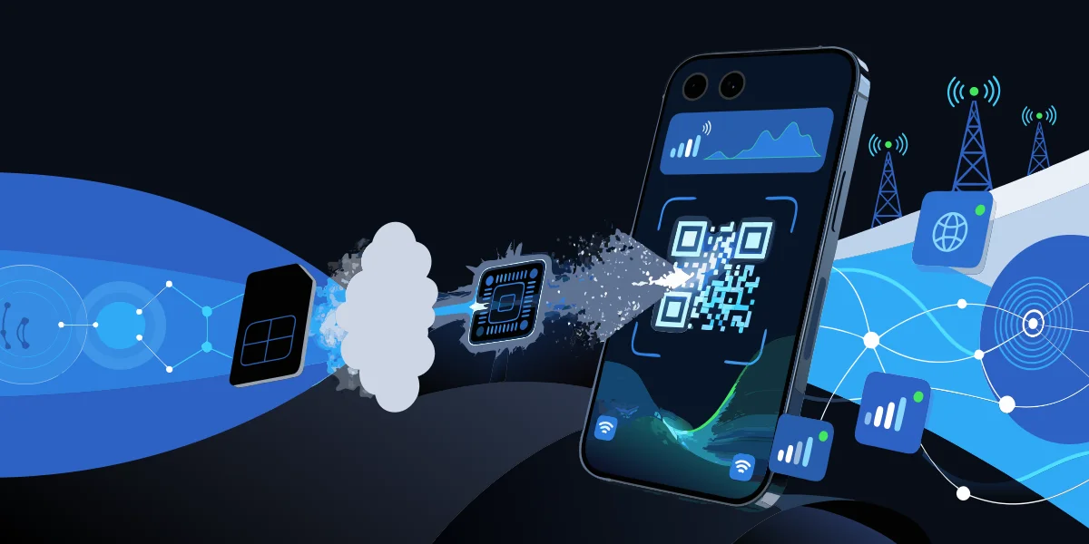 How to use an eSIM QR code | QR Code Developer