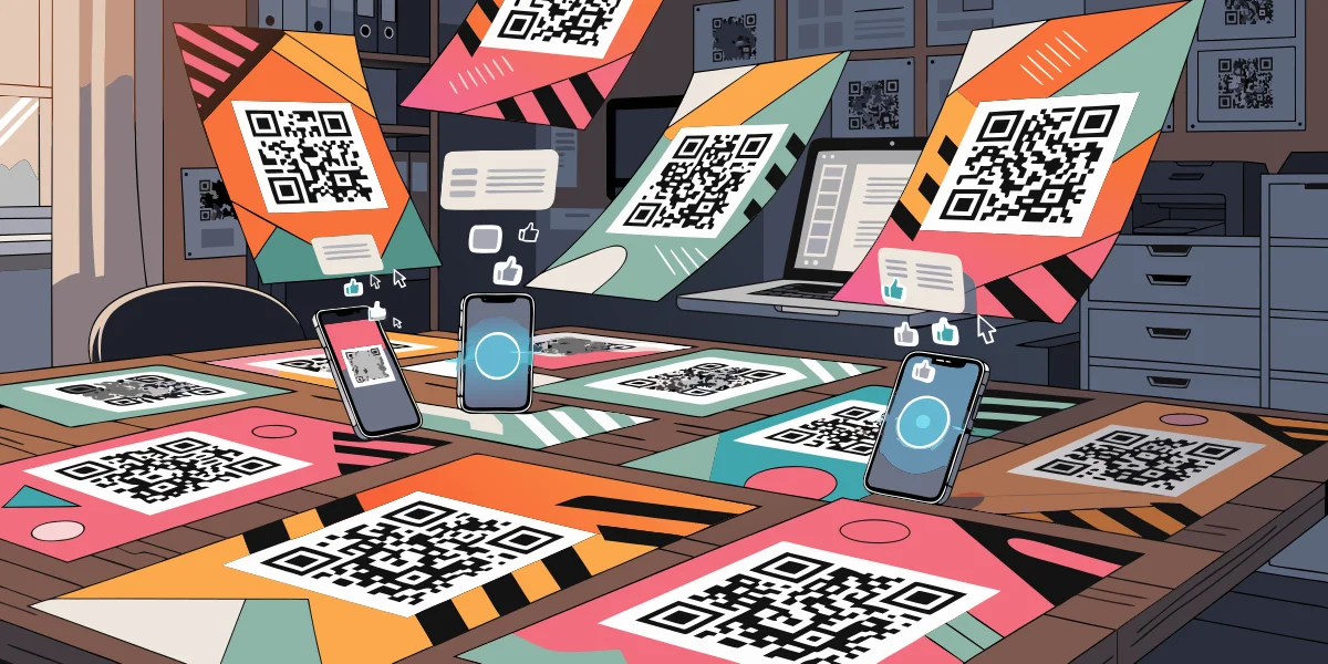 How to add a QR code to your flyer | QR Code Developer