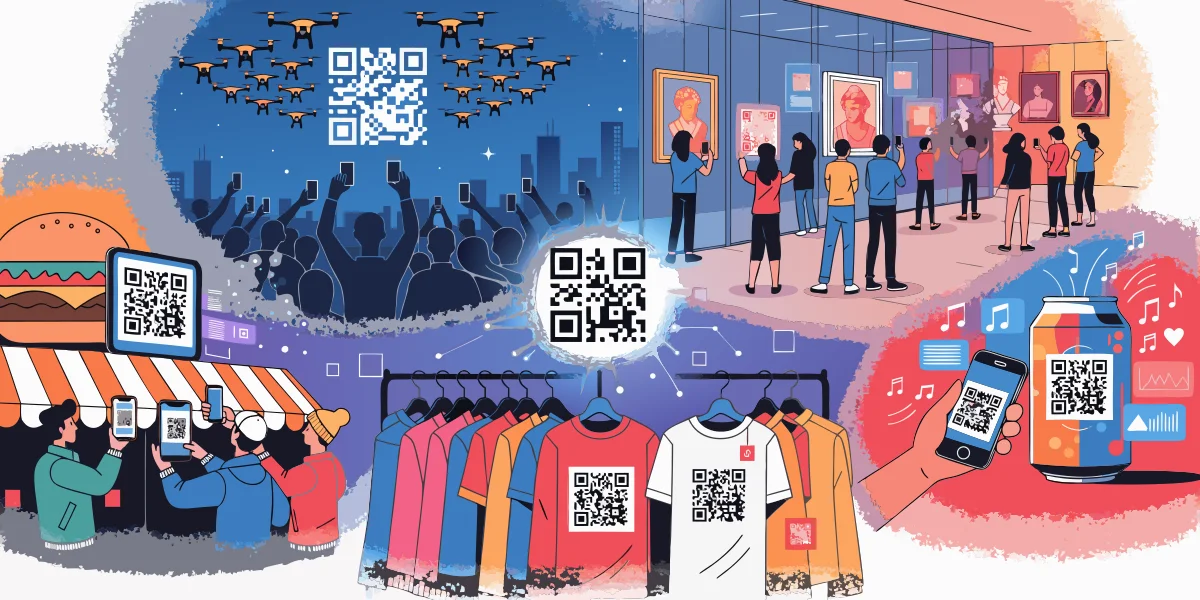 5 examples of QR codes in marketing you can copy | QR Code Developer
