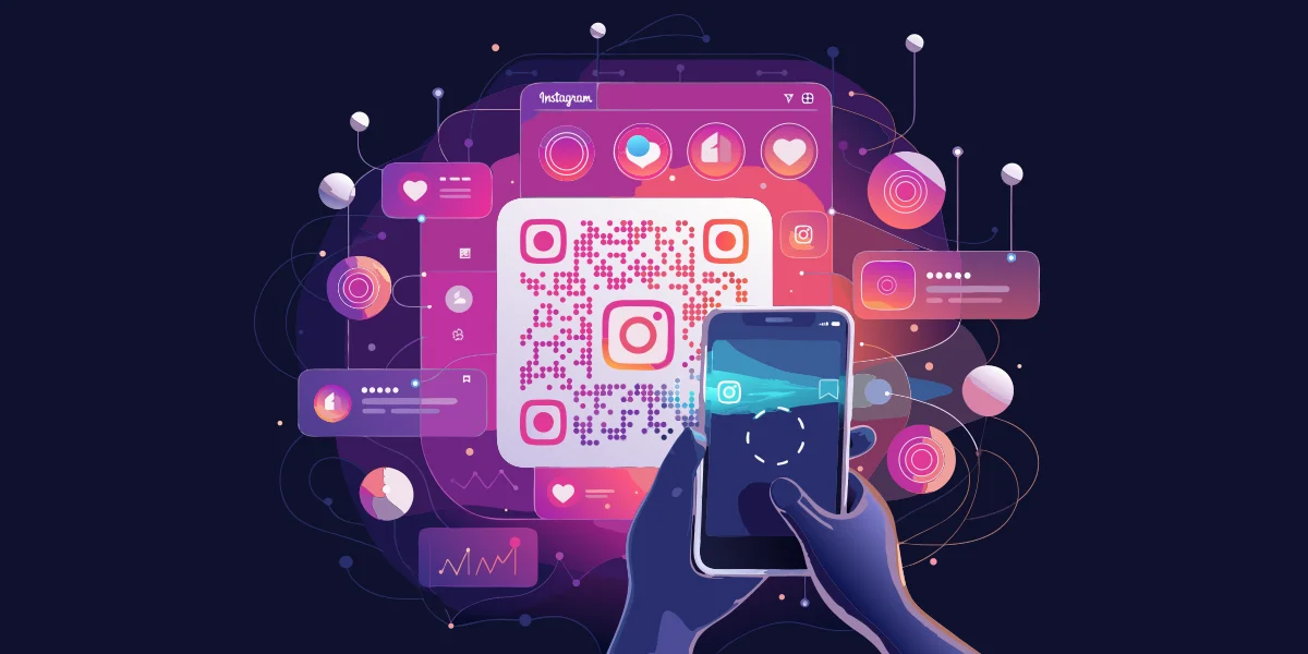 Instagram QR code generator | QR Code Developer