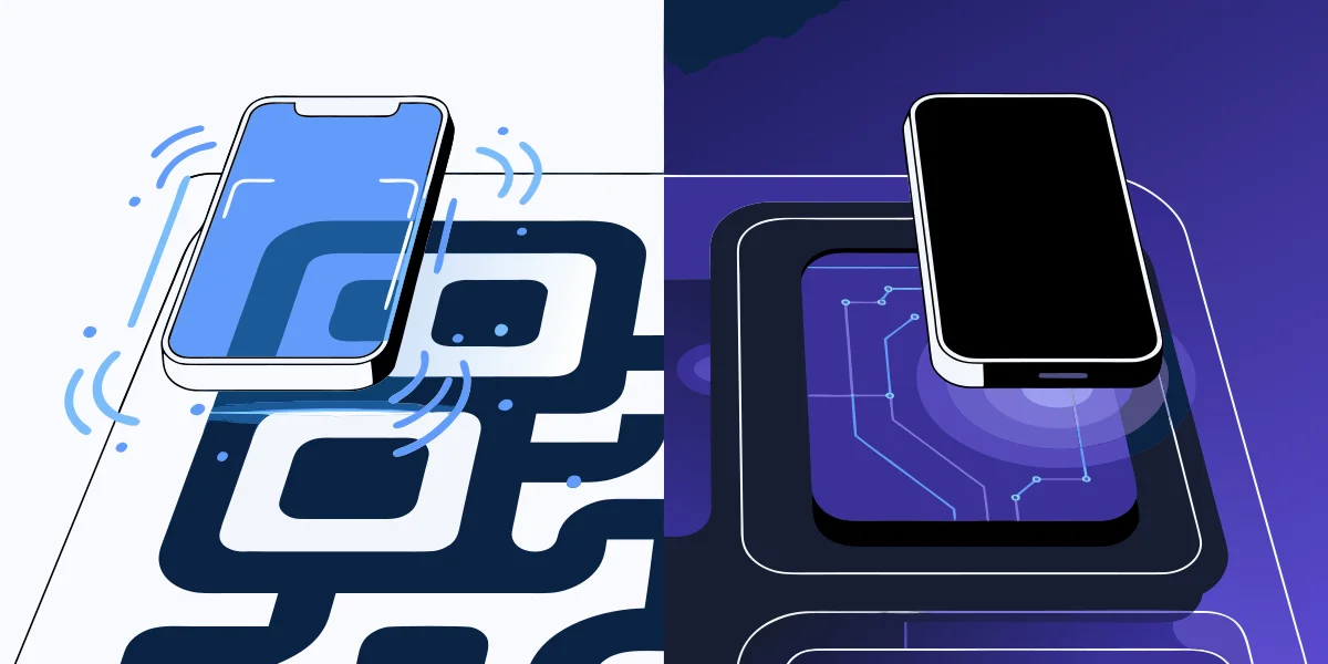 NFC tags or QR codes | QR Code Developer