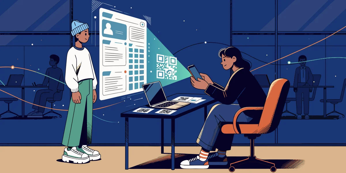 QR resume generator | QR Code Developer