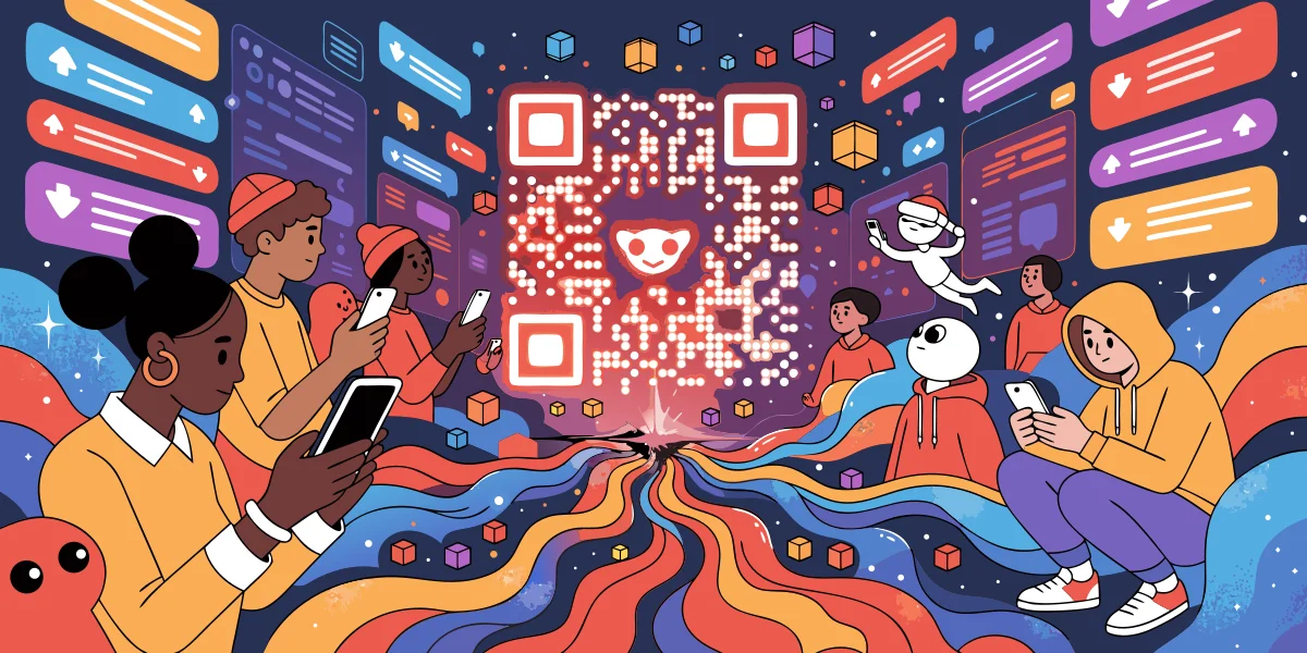 QR codes for Reddit | QR Code Developer