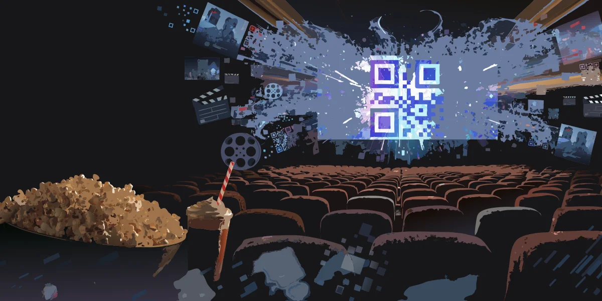 Popcorn, candy, and QR codes: QR codes in films | QR Code Developer