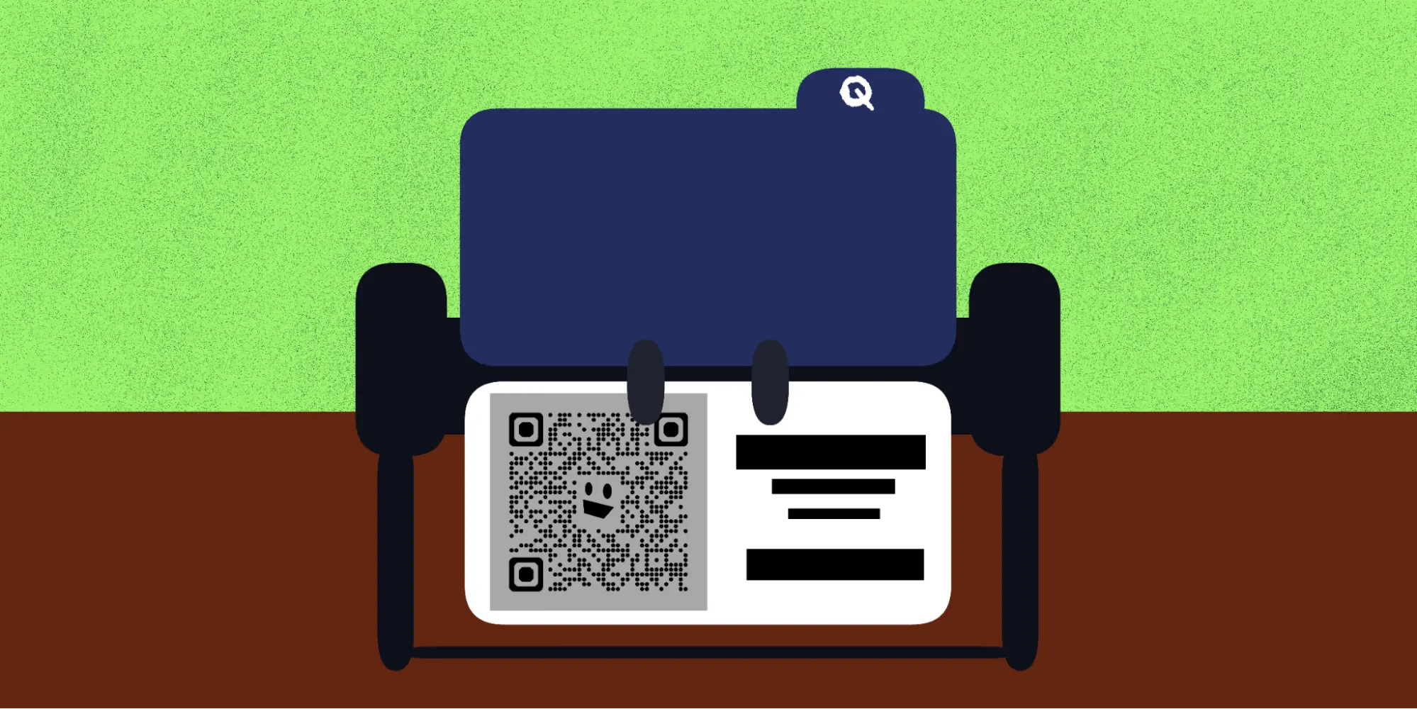 Giving Out Contact Info through QR Codes