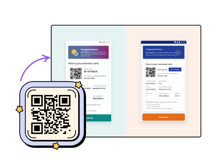 Product Information & Specs - PDF QR Code feature illustration for QR Codes For Consumer Electronics