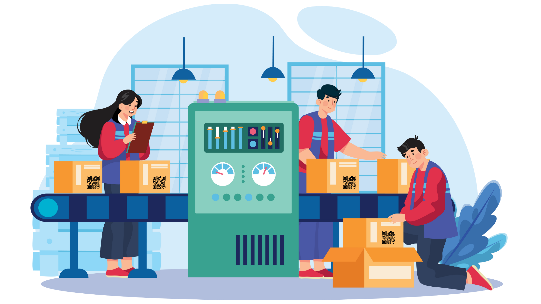 Smart Product Packaging - PDF QR Code feature illustration for QR Codes For Consumer Packaged Goods