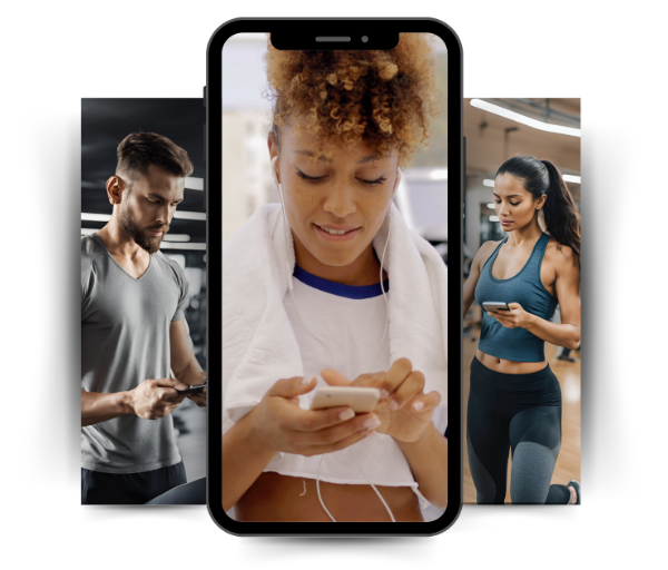 Member Engagement and Marketing - URL QR Code feature illustration for QR Codes For Gyms and Wellness Studios