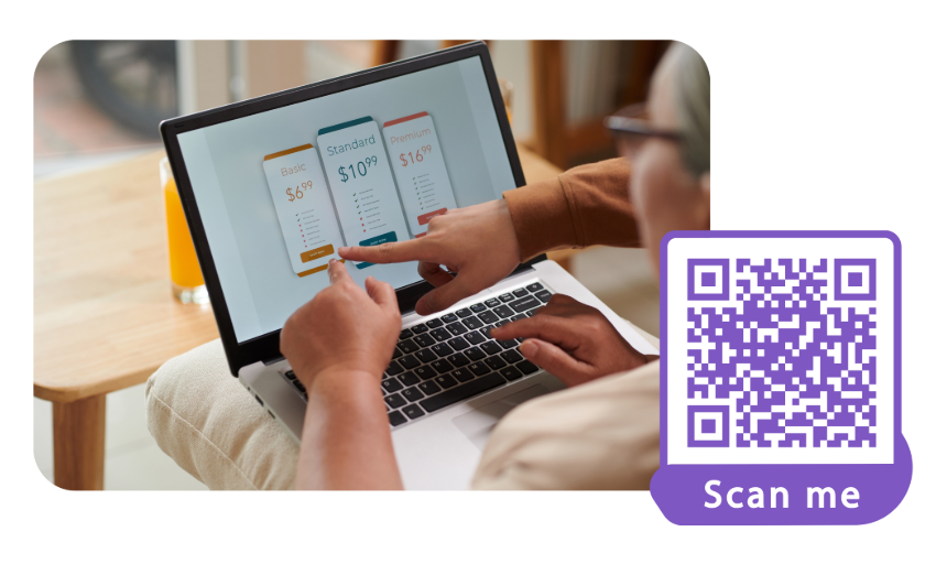 Boost Magazine Engagement and Subscriptions - URL QR Code feature illustration for QR Codes For Publishers