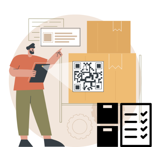 Inventory and Availability - URL QR Code feature illustration for QR Codes For Retail