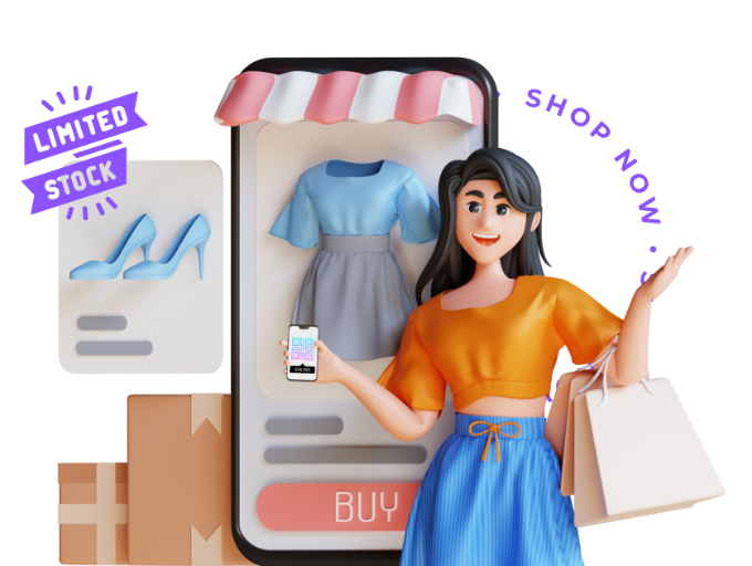 Loyalty and Promotions - Video QR Code feature illustration for QR Codes For Retail