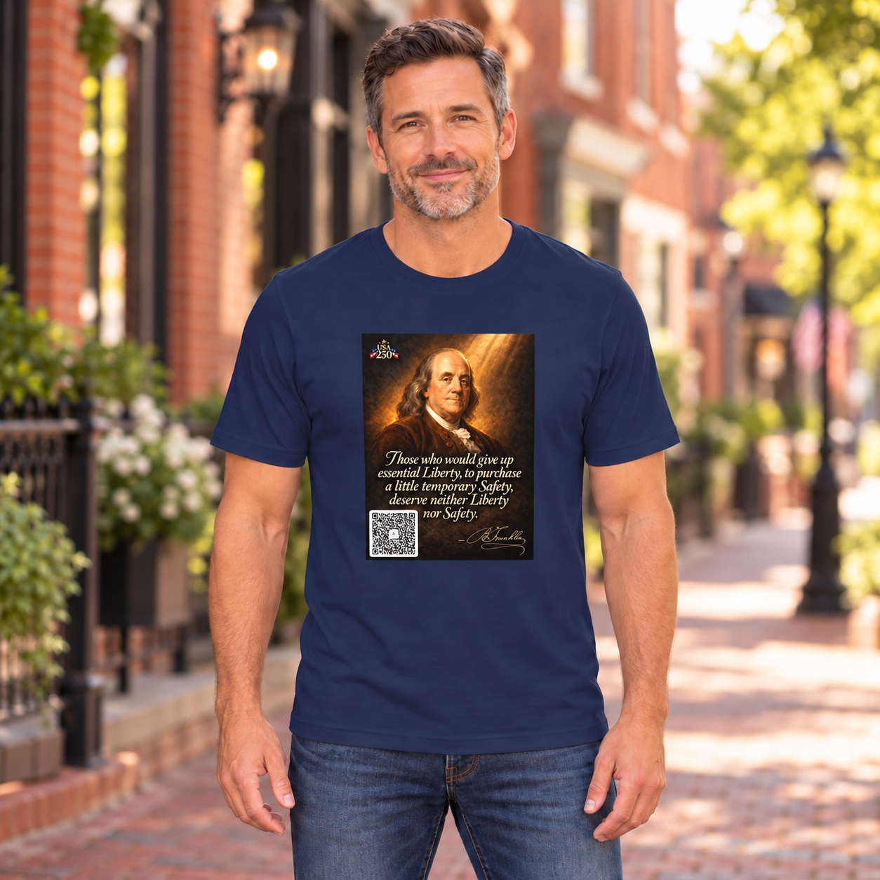 Benjamin Franklin — Essential Liberty — USA 250