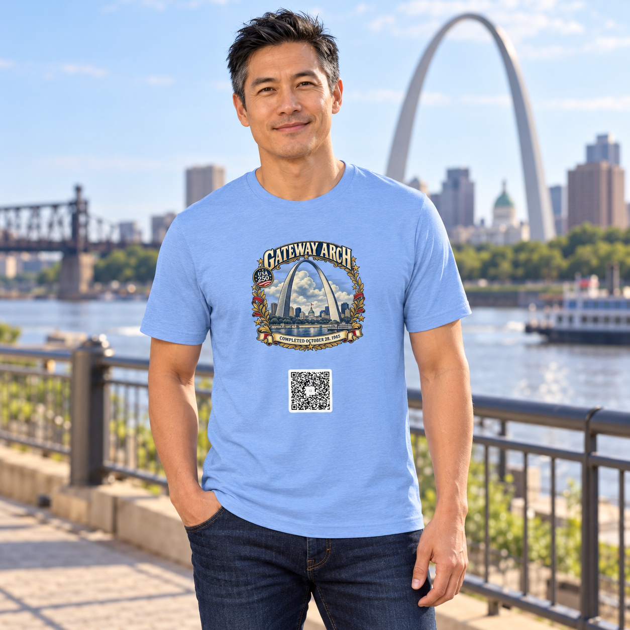 Gateway Arch — 1965 — USA 250