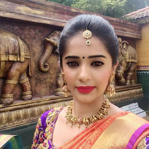 Traditional silk saree with temple jewelry — the essence of South Indian elegance