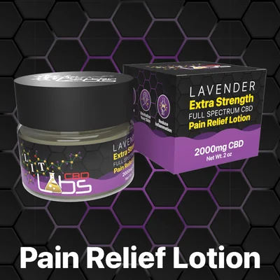 Lit Labs - CBD Lotion 2000mg - Lavender