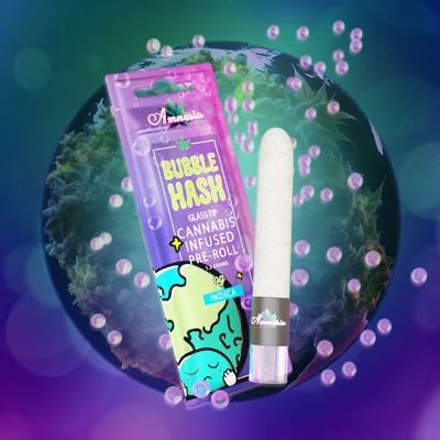 Amnesia - OG Bubble Hash Infused Pre-Roll 1.3g