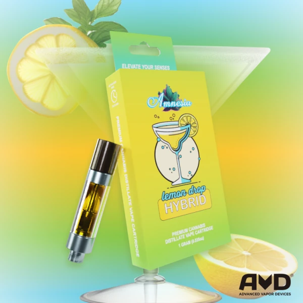 Amnesia - Lemon Drop Cartridge 1g