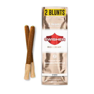 Swisher - Irish Cream Infused Blunts 2pk 3g