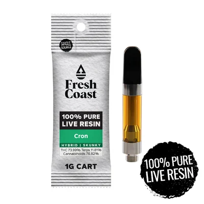 Fresh Coast - Cron Live Resin Cartridge 1g