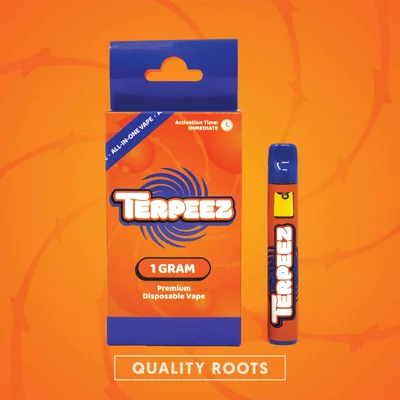 best disposable cannabis vapes Shop Terpeez - Gelato Gas Live Resin Disposable 1g