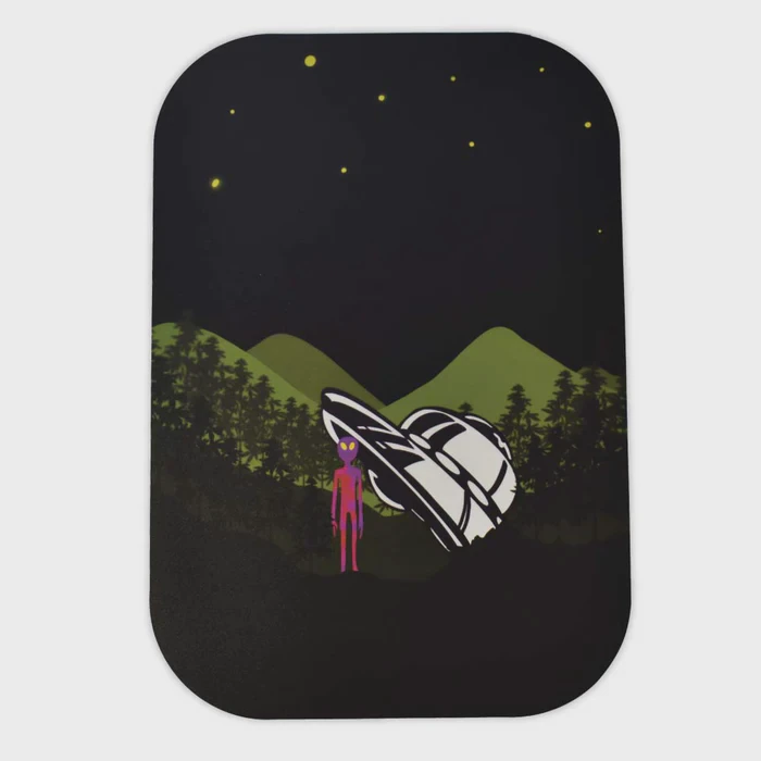 Zooted - Alien Covered Rolling Tray