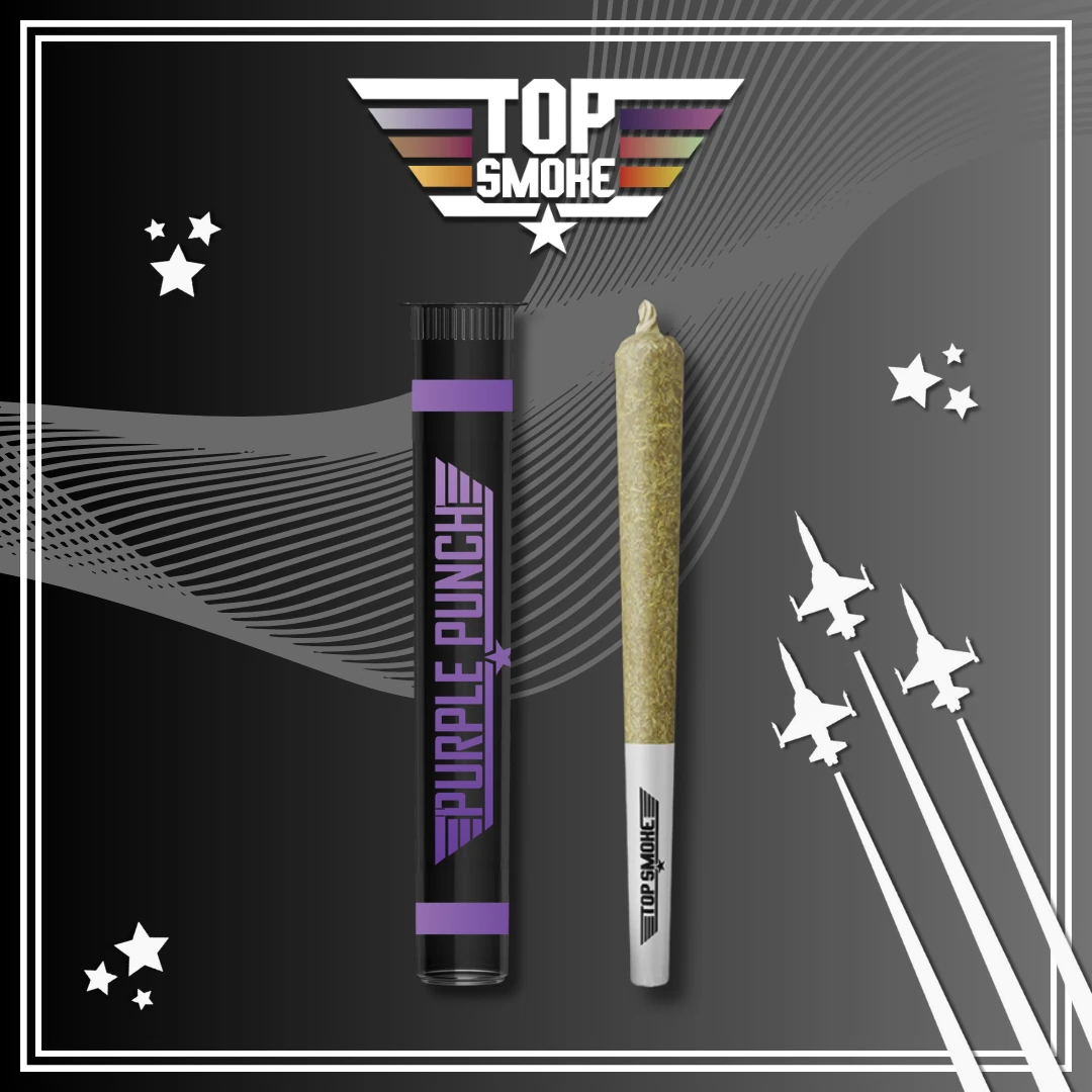 Top Smoke - Purple Punch Infused Pre-Roll 1g
